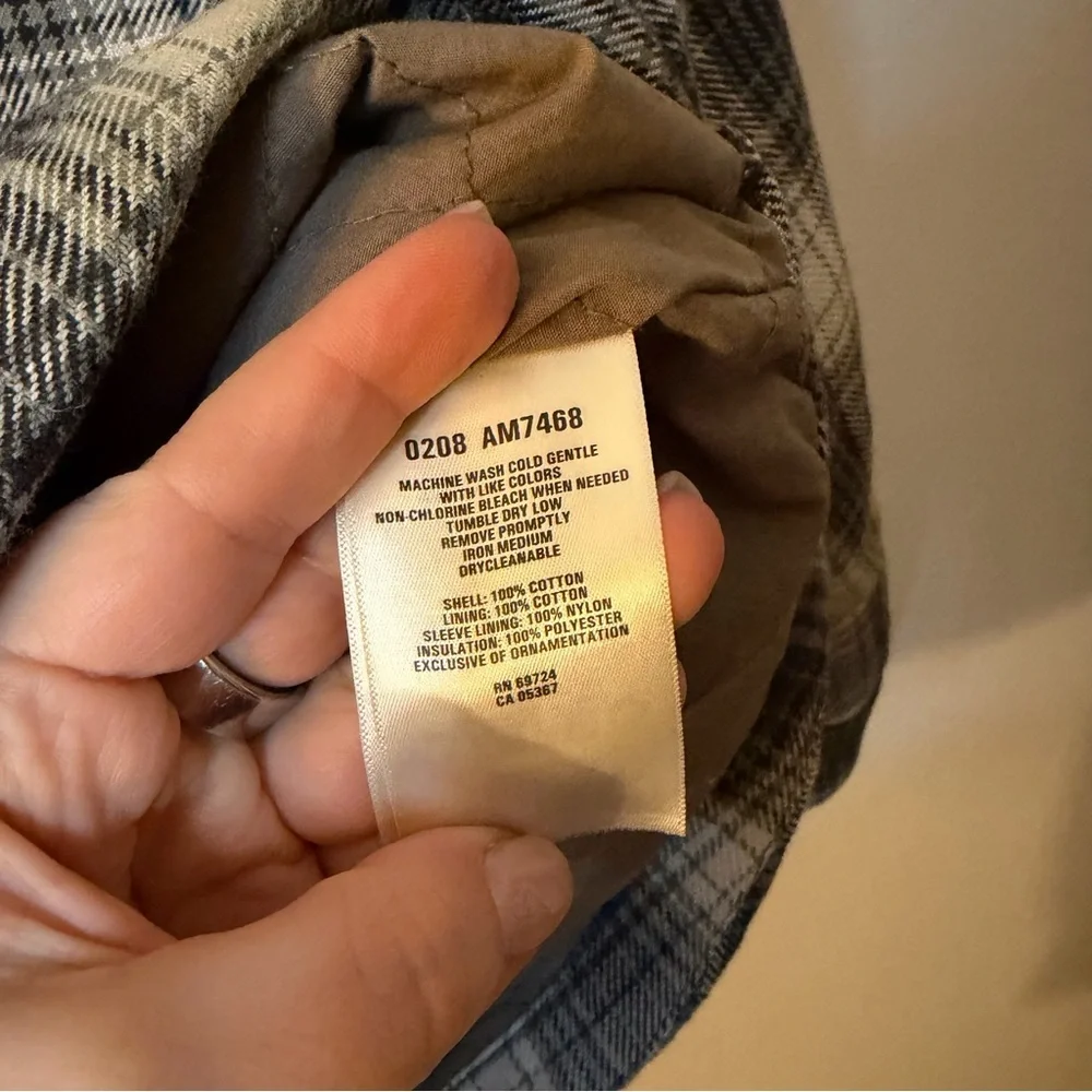 Columbia Men’s Quilted Lined Shacket Large